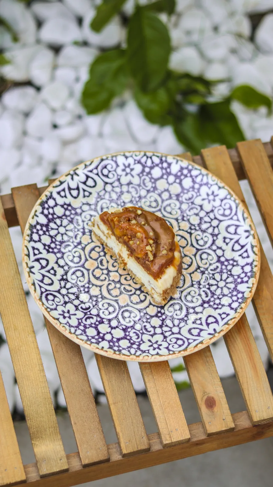 Caramel Apple Cheesecake