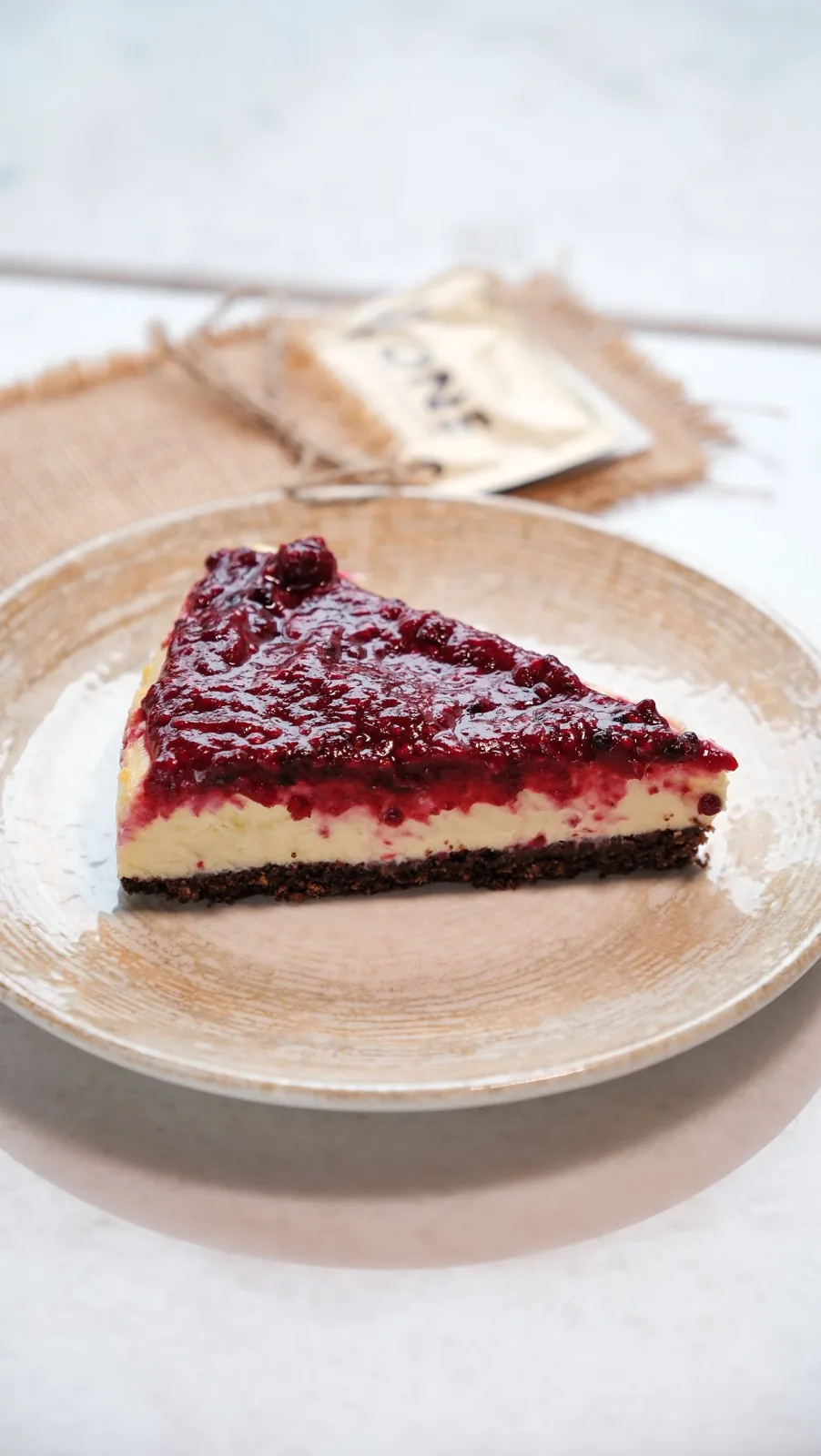 Böğürtlenli Cheesecake